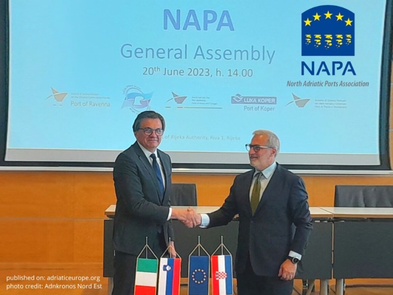 Rijeka receives from Venice the Presidency of NAPA, the North Adriatic Ports&nbsp;Association