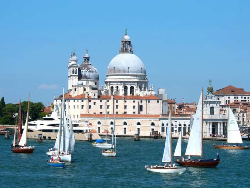 Venice, X Principality of Monaco Trophy the Vintage Sails in the&nbsp;Lagoon