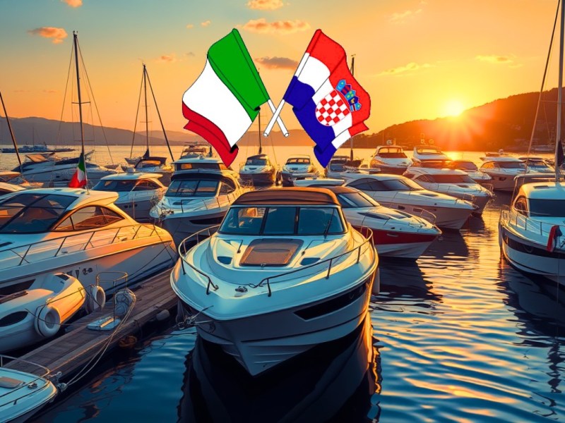 Croazia: sì alle barche italiane senza targa 🇮🇹&nbsp;🇭🇷