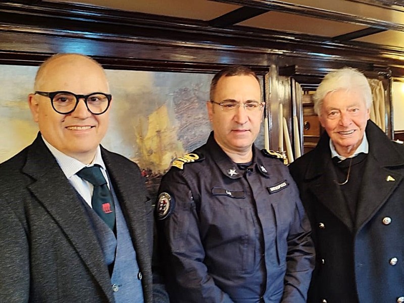 Incontro con il Comandante dell’Amerigo Vespucci Giuseppe Lai 🇮🇹 ⚓ 🇭🇷 L’AMMIRAGLIA