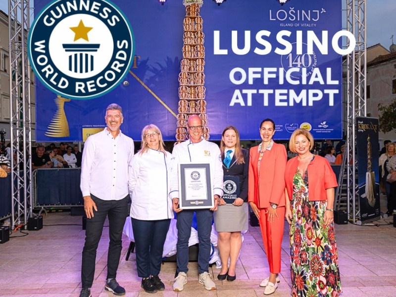 🏅 Lussino nel Guinness dei primati festeggia 140 anni di&nbsp;turismo