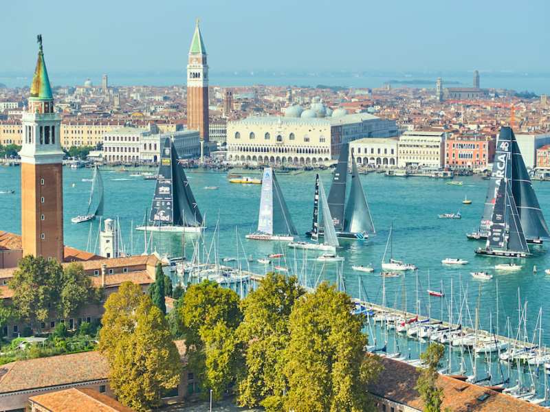 Venezia, la regata più bella che incanta il mondo a San&nbsp;Marco