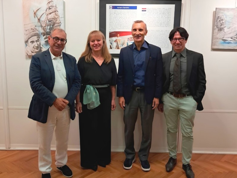 “Tino” Straulino a Zagabria ⛵ Mostra all’Istituto Italiano di&nbsp;Cultura